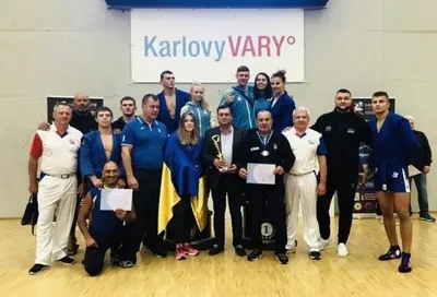 Украинские самбисты завоевали ряд медалей на Кубке Европы в Чехии