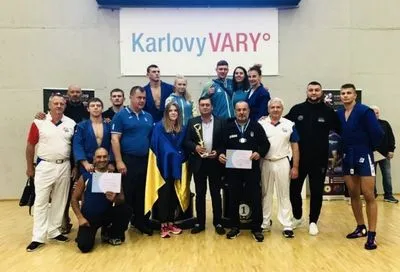 Українські самбісти вибороли низку медалей на Кубку Європи в Чехії