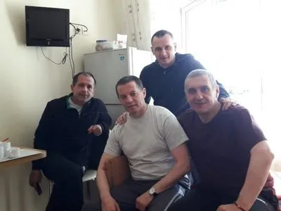 Сенцов відвідав в лікарні Балуха, Сущенка та Панова