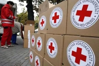 Червоний Хрест відправив до ОРДЛО гуманітарну допомогу вагою 150 тонн