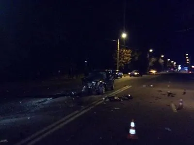 У Дніпрі внаслідок ДТП загорілась автівка, одна людина загинула