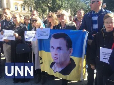 Сенцов взяв участь в акції на підтримку політв’язнів