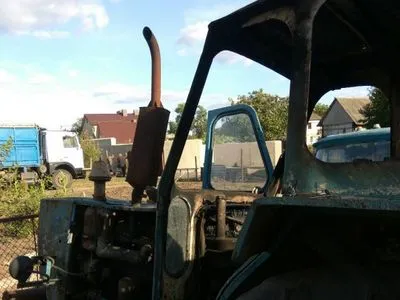 Мужчина получил ожоги во время возгорания трактора в Николаевской области