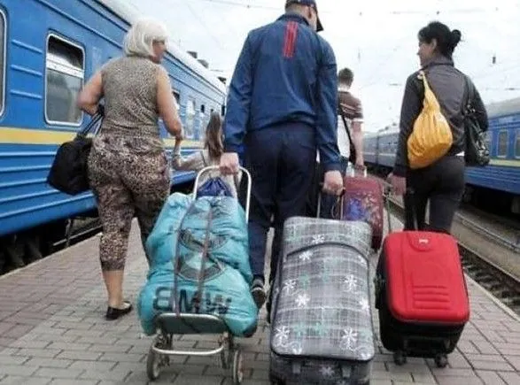 В Украине учтено более 1,4 млн переселенцев