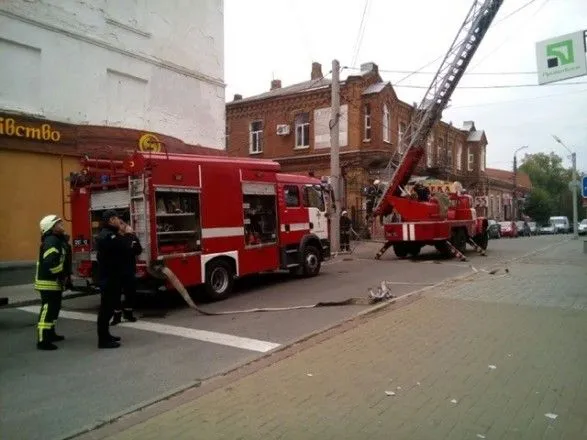В Кропивницком эвакуировали людей из-за пожара в здании суда