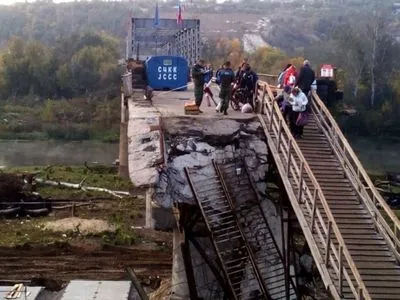 Секретар РНБО перевірив будівництво мосту під Станицею Луганською