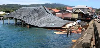 В Индонезии в результате землетрясения погибли 20 человек, среди которых младенец