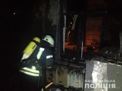 В Киеве горел детский сад