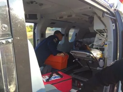 Із Умані вертольотом евакуювали хворого хасида