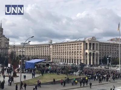 На акції на Майдані зібралось близько 3 тисяч осіб – поліція