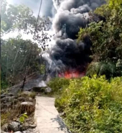 Неизвестные взорвали нефтепровод на юге Колумбии