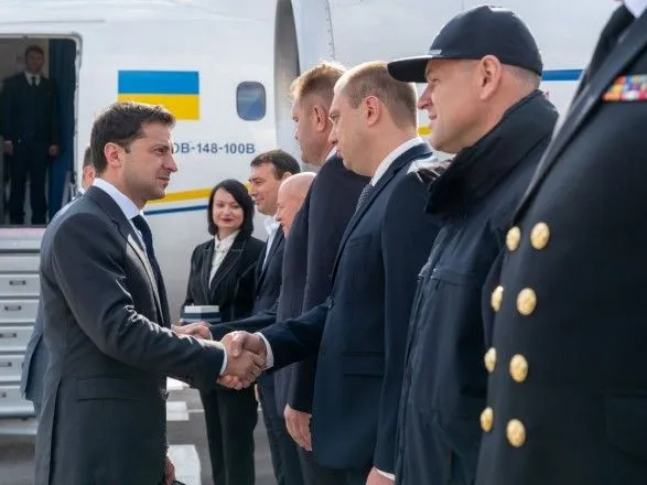 Зеленский прибыл с рабочим визитом в Одессу