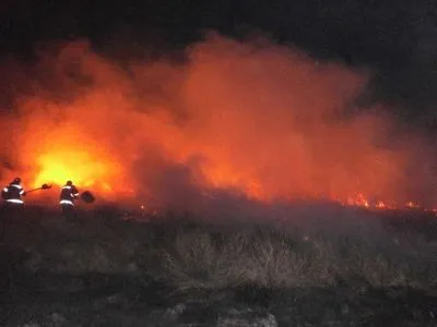 В Полтавской области за сутки ликвидировали девять пожаров на полях