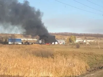 Человек в Луганской области пострадал из-за возгорания топлива