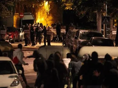 Ночные беспорядки в Барселоне 80 пострадавших, 33 задержанных
