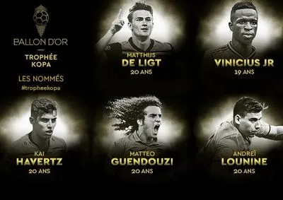 Вратарь Лунин стал претендентом на звание лучшего молодого игрока - France Football