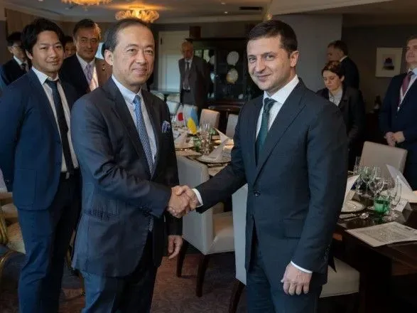 Зеленський зустрівся з керівництвом Японської асоціації нової економіки