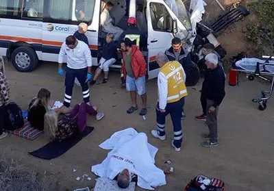 В Турции пострадали десять украинских туристов