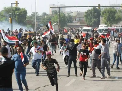 Количество погибших во время антиправительственных протестов в Ираке превысило 40 человек