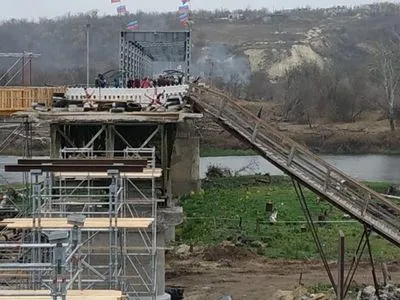 З’явились подробиці будівництва мосту у Станиці Луганській