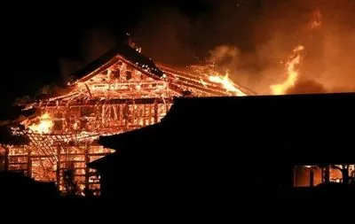 В Японии потушили пожар в замке из списка ЮНЕСКО: появилось видео
