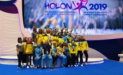 Представники України завоювали вісім медалей ЧЄ зі спортивної акробатики