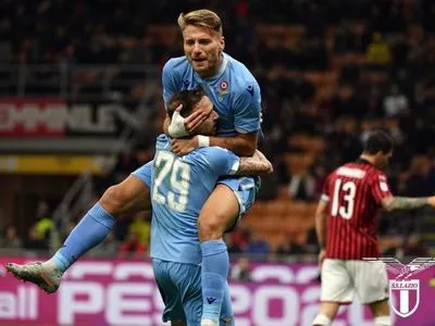 "Лацио" нанес "Милану" шестое поражение в Серии А