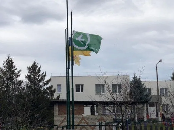 Государственный детсад вывесил флаг птицефабрики Добкина