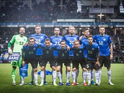 Определилась заявка Эстонии на товарищеский матч против сборной Украины