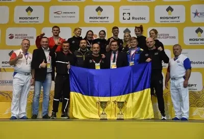 Украинские самбисты завоевали шесть медалей на ЧМ в Чхонджу