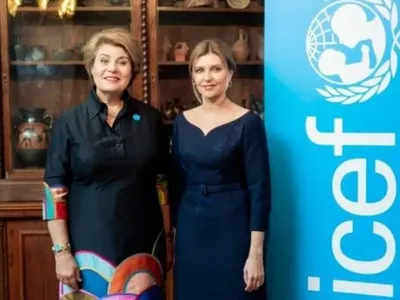 Олена Зеленська зустрілась з представницею ЮНІСЕФ в Україні