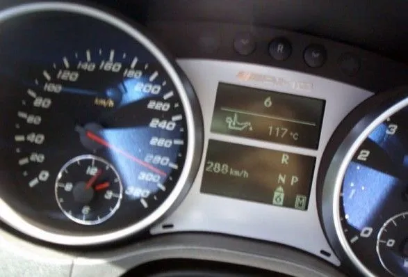 У Києві зафіксували автомобіль, що їхав зі швидкістю 288 км/год