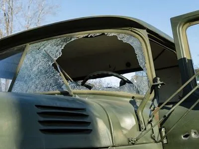 В Донецкой области боевики атаковали ракетой военный автомобиль - ООС