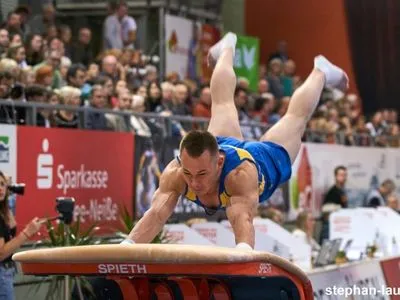 Украинские гимнасты завоевали пять медалей на Кубке мира в Германии