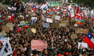 Протести в Чилі: понад 280 людей отримали травми в результаті використання гумових куль