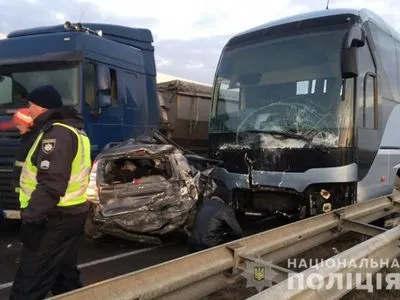 Масштабное ДТП на трассе Киев-Одесса: три человека травмированы