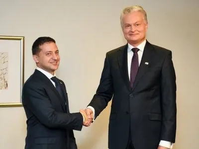 Зеленський підписав низку двосторонніх документів з Литвою