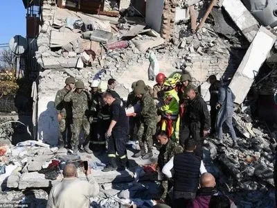 Землетрус в Албанії: загинуло 50 людей