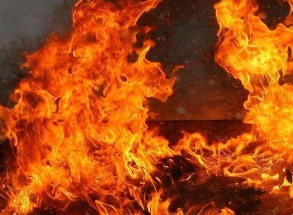 В Ивано-Франковске горел участок полиции