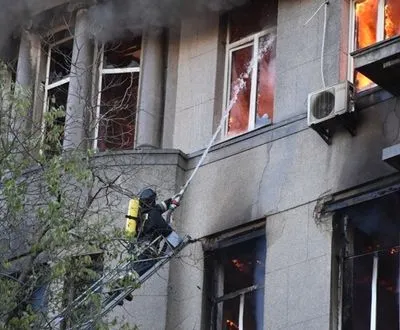 Пожар в колледже в Одессе: число пострадавших растет