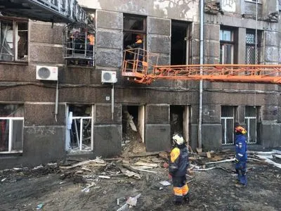 Пожар в колледже в Одессе: что известно на эту минуту