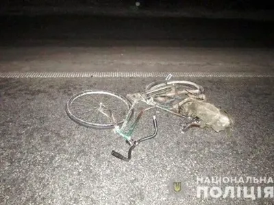 На Житомирщині поліцейський на смерть збив велосипедиста