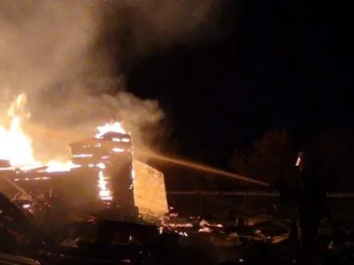 В Днепропетровской области горел храм УПЦ МП