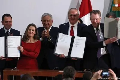США, Канада и Мексика договорились о поправках к новому торговому соглашению