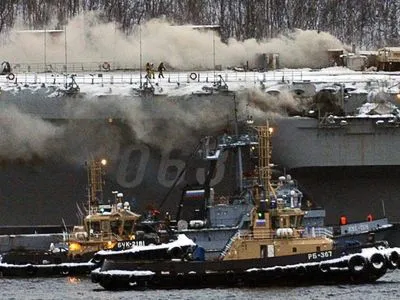 Пожежа на російському авіаносці "Адмірал Кузнєцов": 2 загиблих та 14 постраждалих