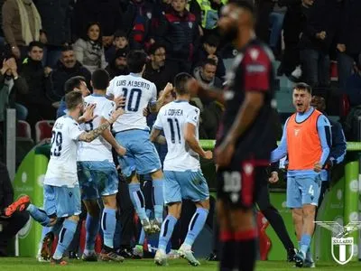Два гола в дополнительное время принесли "Лацио" восьмую подряд победу в Серии А
