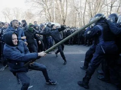 В центре Киева усилены меры безопасности