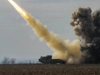 В СНБО показали видео успешных запусков ракетного комплекса "Ольха-М"