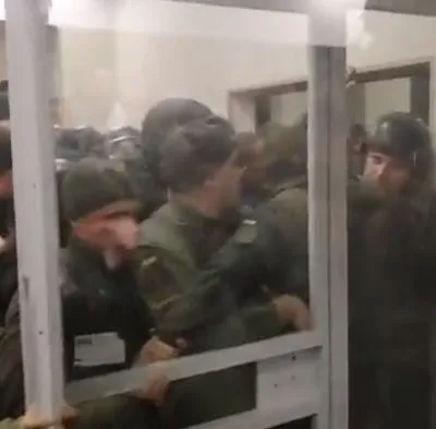 Дело Шеремета: спецназовцы штурмовали зал Апелляционного суда и вывели Кузьменко