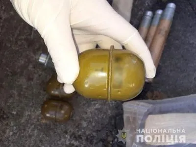 В Черниговской области у мужчины изъяли ручные гранаты и тротиловые шашки
